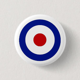 Macaron Rond 2,50 Cm Insigne de cercle de mod