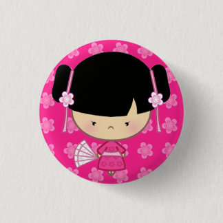Macaron Rond 2,50 Cm Insigne de kimono de Kawaii