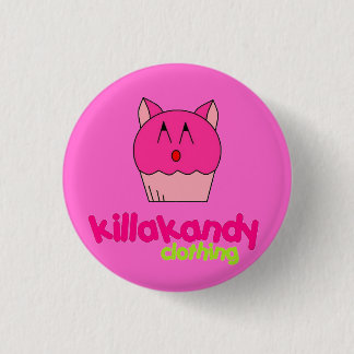 Macaron Rond 2,50 Cm Insigne de Kitty KAT :)