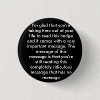 Insigne de "message" de polisson