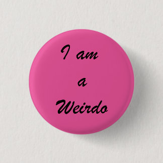 Macaron Rond 2,50 Cm insigne de weirdo