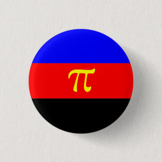 Macaron Rond 2,50 Cm Insigne d'indicateur de la fierté polyamoriale/pol