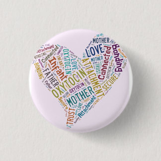 Macaron Rond 2,50 Cm insigne d'oxytocine