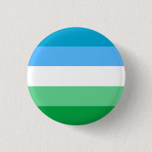 Macaron Rond 2,50 Cm Insigne gay pride