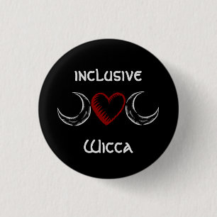 Macaron Rond 2,50 Cm insigne inclus de Wicca
