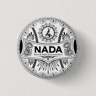 MACARON ROND 2,50 CM INSIGNE ROND DU STYLE ORIENTAL 1,25 DE NADA"