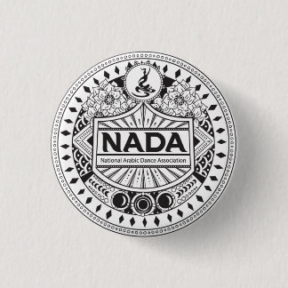 MACARON ROND 2,50 CM INSIGNE ROND DU STYLE TRIBAL 1,25 DE NADA"