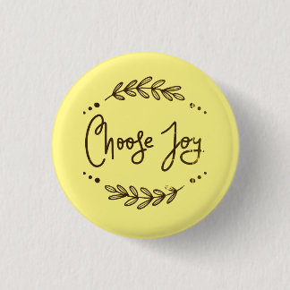 Macaron Rond 2,50 Cm Inspirational Choose Joy Cote