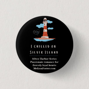 Macaron Rond 2,50 Cm J'ai refroidi sur le bouton de Silver Island