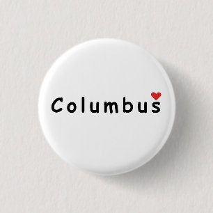 Macaron Rond 2,50 Cm J'aime Columbus