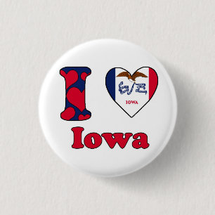 Macaron Rond 2,50 Cm J'aime Iowa