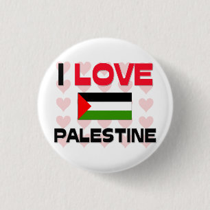 Macaron Rond 2,50 Cm J'aime la Palestine