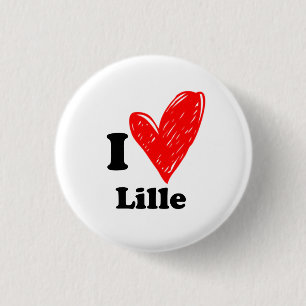 Macaron Rond 2,50 Cm J'aime Lille