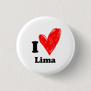 Macaron Rond 2,50 Cm J'aime Lima