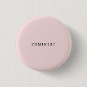 Macaron Rond 2,50 Cm J'appelle tous les féministes