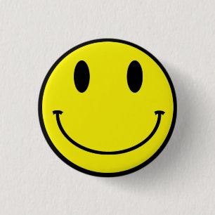 Macaron Rond 2,50 Cm Jaune acide de bouton