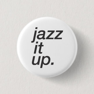 Macaron Rond 2,50 Cm "Jazz qu'il" se boutonnent (le blanc)