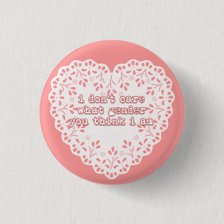 Macaron Rond 2,50 Cm je ne m'inquiète pas quel genre vous pensez que je