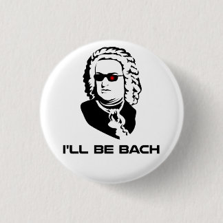 Macaron Rond 2,50 Cm Je serai Johann Sebastian Bach