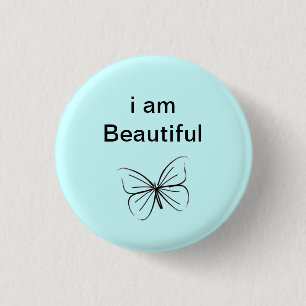 Macaron Rond 2,50 Cm Je suis beau