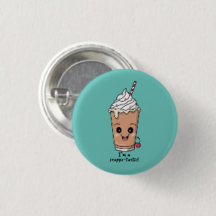 Macaron Rond 2,50 Cm Je suis Frappe-tastic Frappe à la crème fouettée