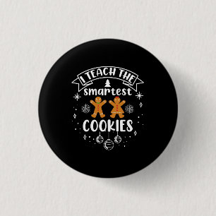 Macaron Rond 2,50 Cm J'enseigne aux cookies les plus intelligents Profe