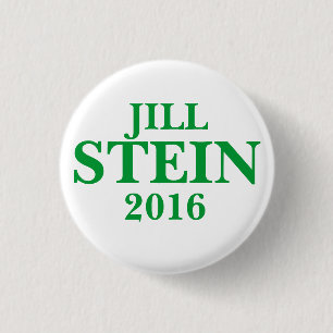 Macaron Rond 2,50 Cm Jill STEIN POUR le PRÉSIDENT 2016