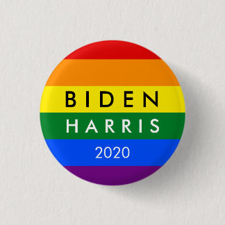 Macaron Rond 2,50 Cm Joe Biden Kamala Harris 2020