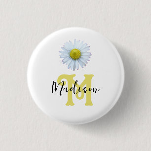 Macaron Rond 2,50 Cm Joli Monogramme personnalisé
