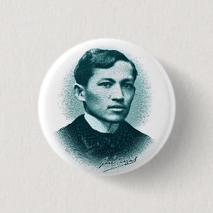 Macaron Rond 2,50 Cm Jose Rizal (copie verte)