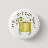 Joyeux 21e anniversaire Margarita Cocktail Mixte B