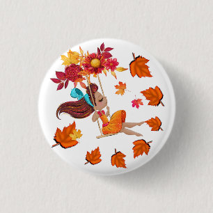 Macaron Rond 2,50 Cm Joyeux Automne