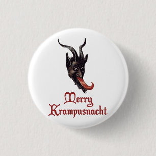 Macaron Rond 2,50 Cm Joyeux Krampusnacht