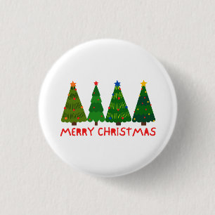 Macaron Rond 2,50 Cm Joyeux Noël