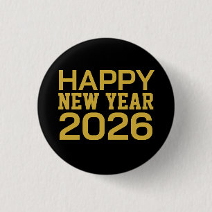 Macaron Rond 2,50 Cm Joyeux Nouvel An 2026 T-Shirt