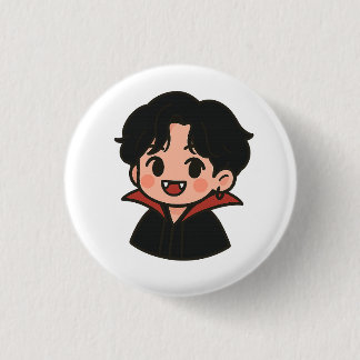 Macaron Rond 2,50 Cm Jungkook-Inspired Vampire Pin – K-Pop Collection 