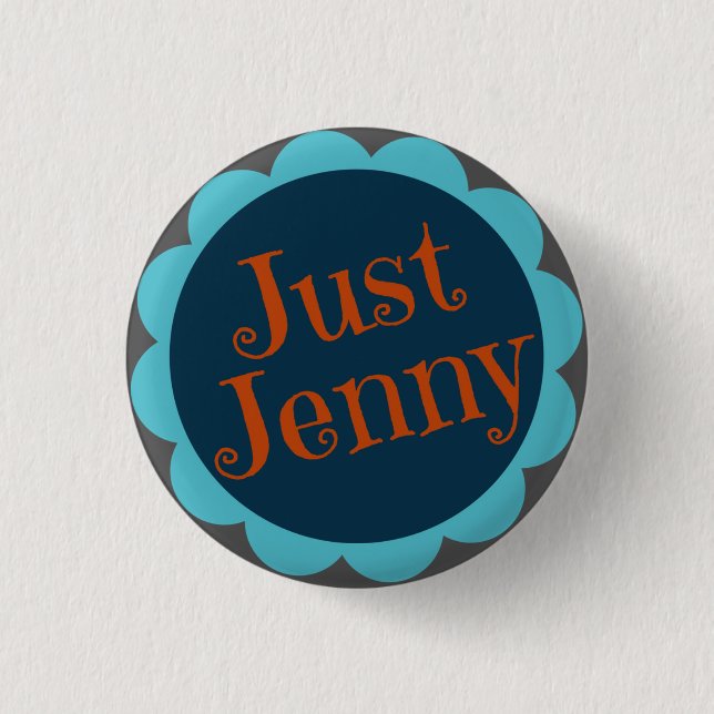 Macaron Rond 2,50 Cm Juste Pin de Jenny (Devant)