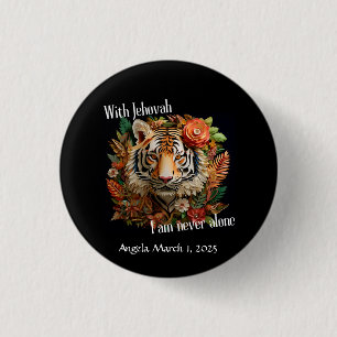 Macaron Rond 2,50 Cm JW Baptism Keepsaké cadeau - Bouton-broche personn