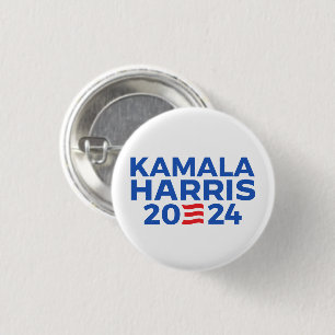 Macaron Rond 2,50 Cm Kamala Harris 2024