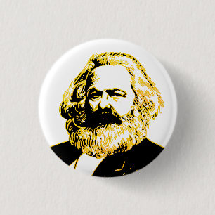 Macaron Rond 2,50 Cm Karl Marx