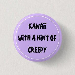 Macaron Rond 2,50 Cm Kawaii Avec Une Indice De Déplaisant
