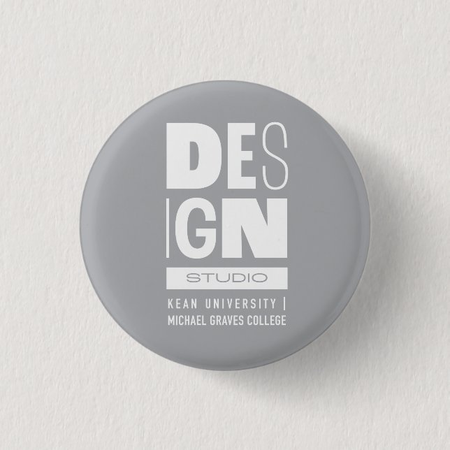 Macaron Rond 2,50 Cm Kean MGC Design Studio Button (Devant)