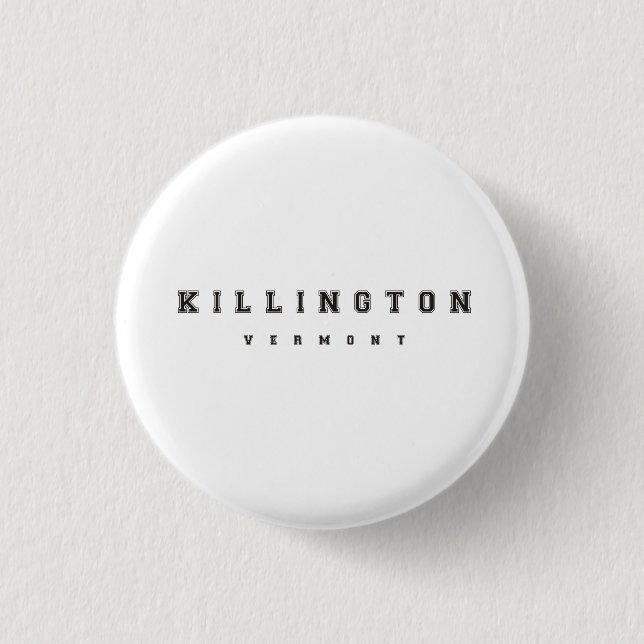 Macaron Rond 2,50 Cm Killington Vermont (Devant)