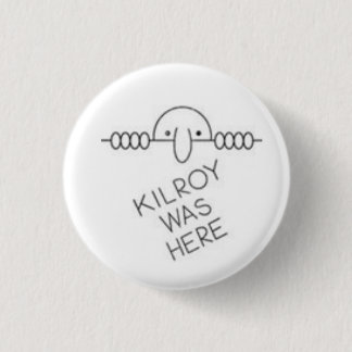 Macaron Rond 2,50 Cm Kilroy était ici le bouton