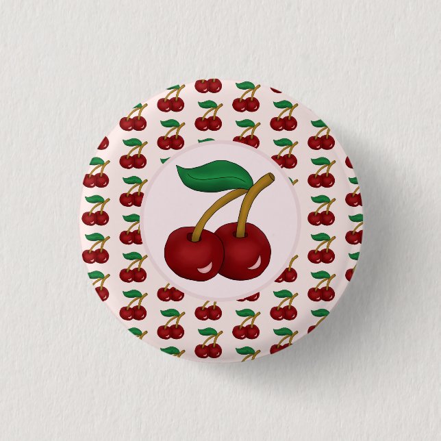 Macaron Rond 2,50 Cm Kirschen (Devant)