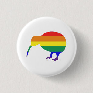 Macaron Rond 2,50 Cm Kiwi Pride de Nouvelle-Zélande