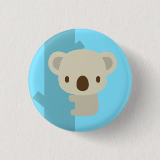 Macaron Rond 2,50 Cm koala light blue : pins