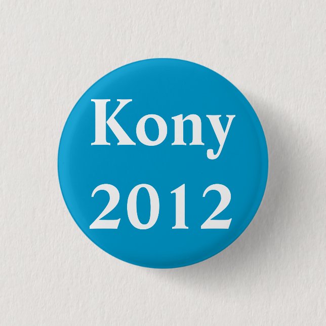 Macaron Rond 2,50 Cm Kony 2012 (Devant)