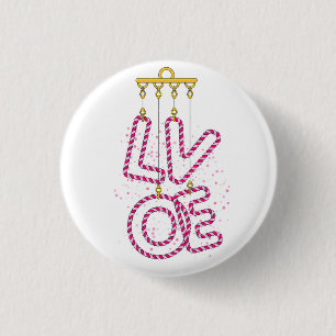 MACARON ROND 2,50 CM L O V E
