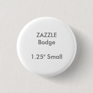 Macaron Rond 2,50 Cm La coutume de ZAZZLE a imprimé 1,25" petits